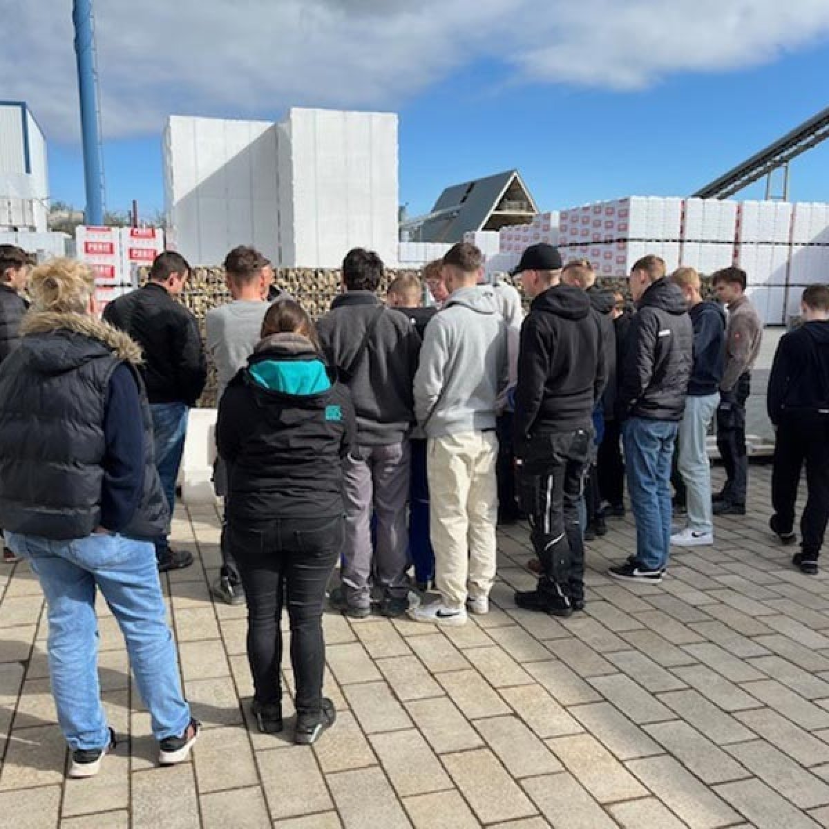 Baustoffwerke Havelland Praktischer Tag für Auszubildende